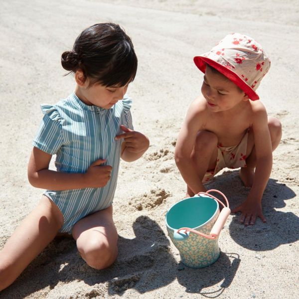 Set de plage silicone - Florish green