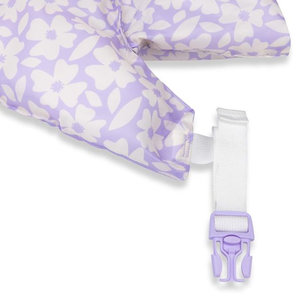 Gilet de natation avec brassards 2-6 ans - Florish purple