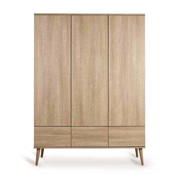 Armoire XL 3 portes Flow - Honey Ash