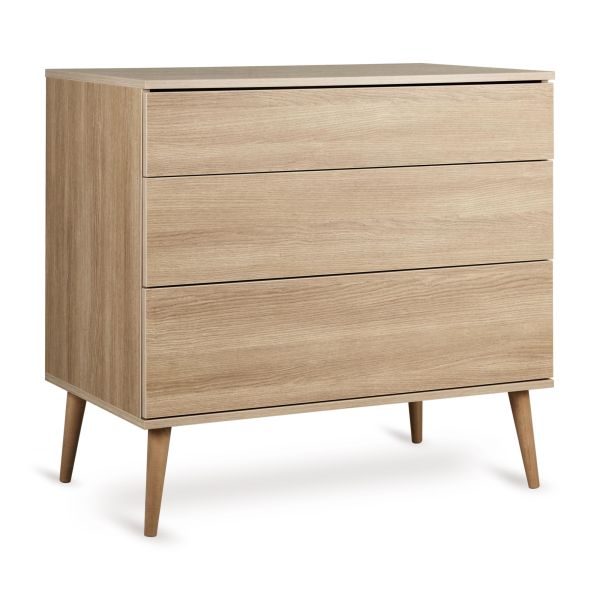 Commode 3 tiroirs Flow Honey Ash