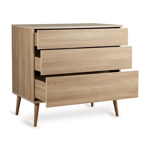 Commode 3 tiroirs Flow Honey Ash