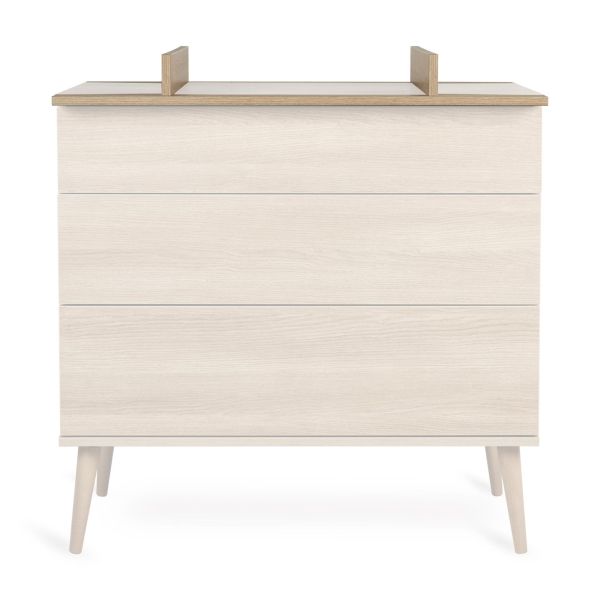 Plan à langer pour commode Flow Honey Ash