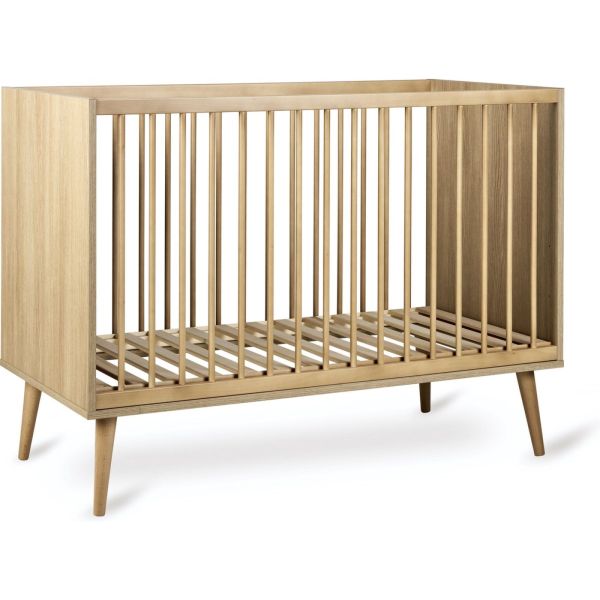 Lit bébé 60x120 cm Flow Honey Ash