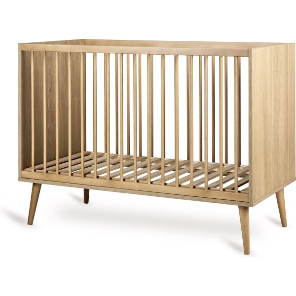 Lit bébé 60x120 cm Flow Honey Ash
