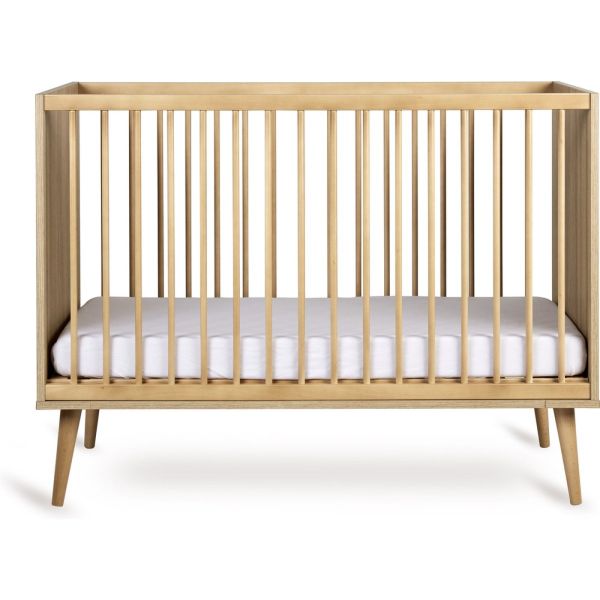 Lit bébé 60x120 cm Flow Honey Ash