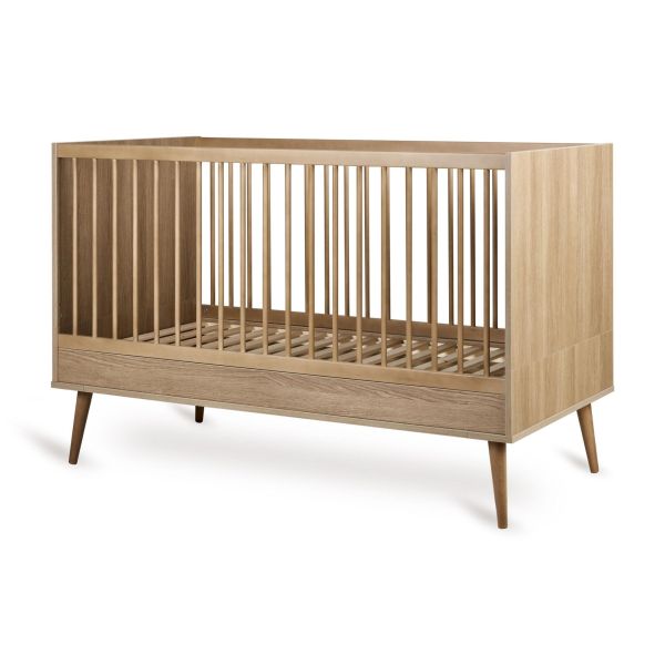 Lit bébé 70x140 cm Flow Honey Ash