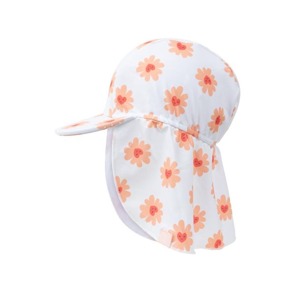 Casquette UV Flower heart 0-1 an
