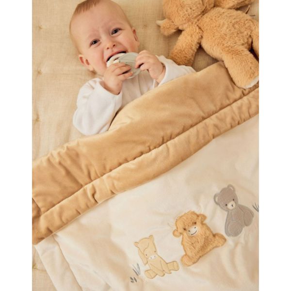 Couverture en Veloudoux Fluffy / Orso & Lily 75 x 100 cm