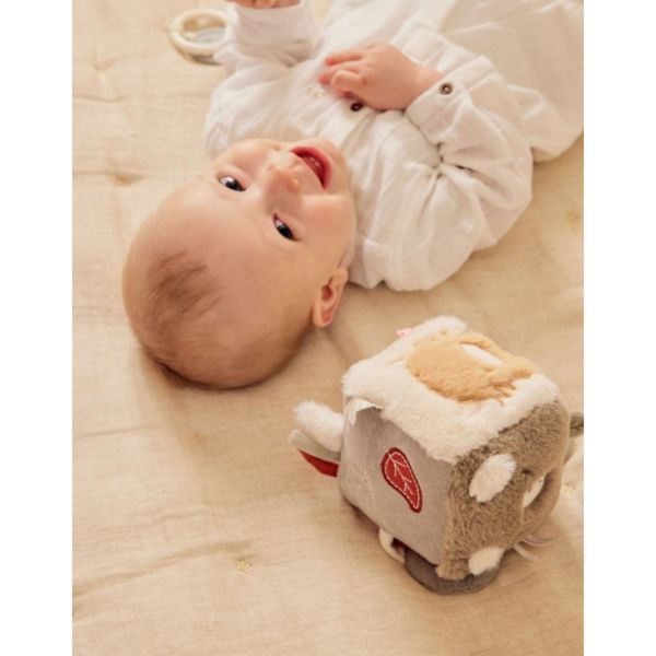 Cube d'activités sensoriel Fluffy / Orso & Lily en Veloudoux