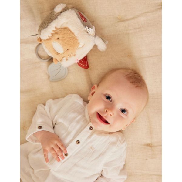 Cube d'activités sensoriel Fluffy / Orso & Lily en Veloudoux