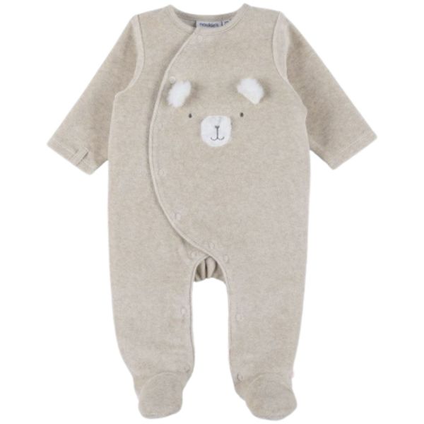 Pyjama bébé de naissance en velours Orso