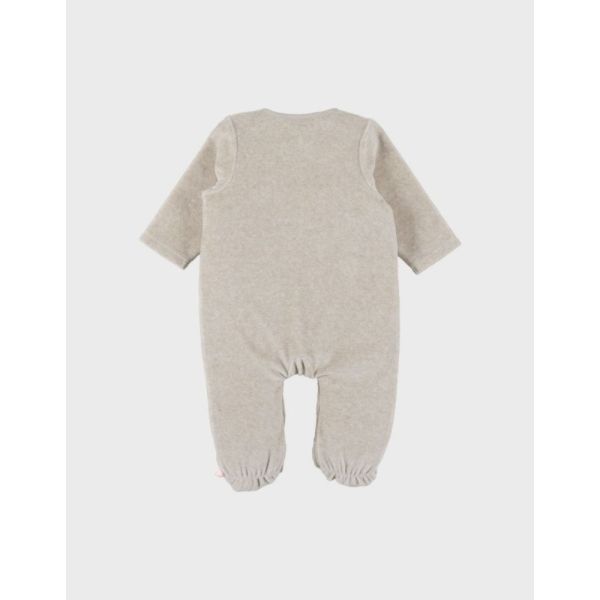 Pyjama bébé de naissance en velours Orso