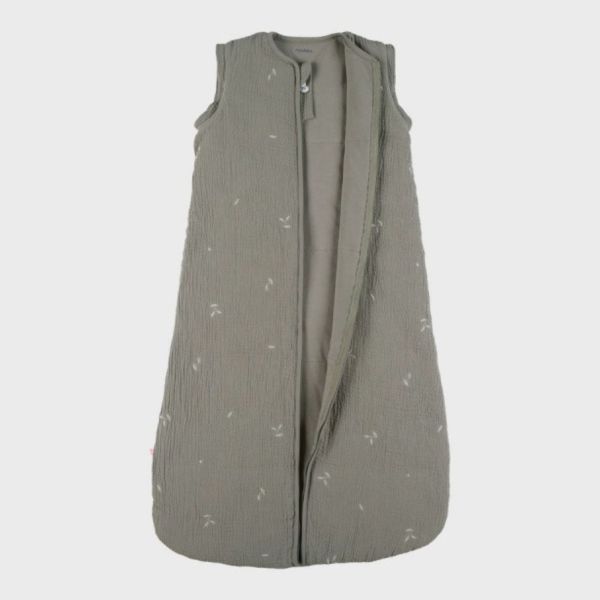 Gigoteuse 100cm jersey ouatiné kaki - Mix and match