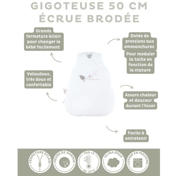 Gigoteuse Bali 100cm en Veloudoux - Fluffy, Orso & Lily