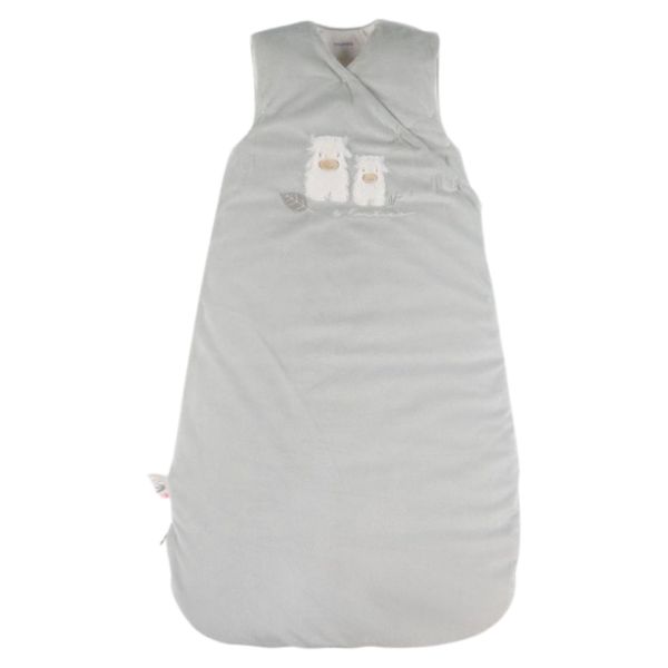 Gigoteuse Bali 100cm en Veloudoux - Fluffy sauge