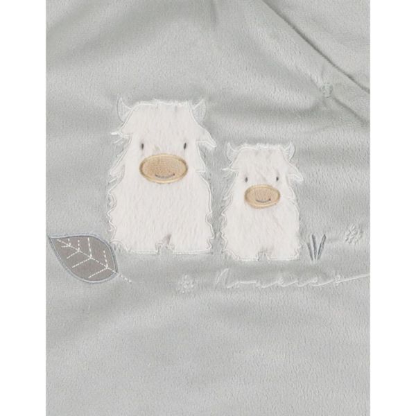 Gigoteuse Bali 100cm en Veloudoux - Fluffy sauge