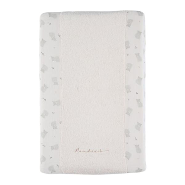 Housse de matelas à langer en mousseline - blanc