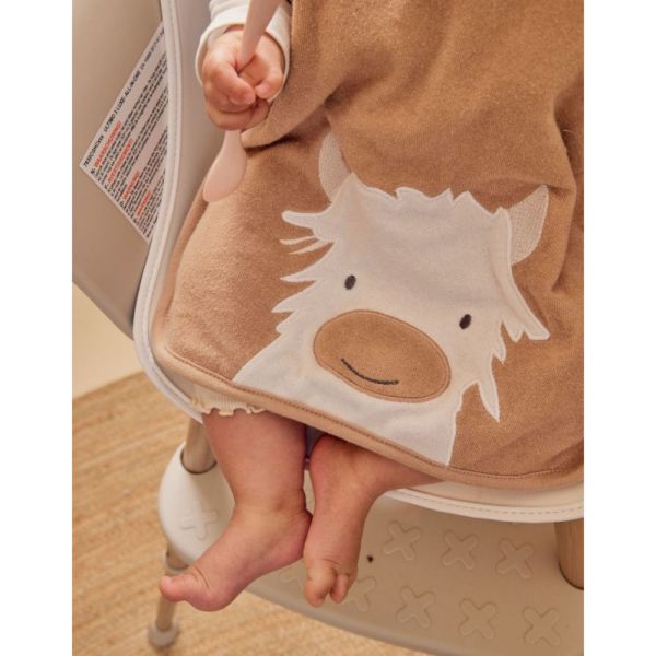 Lot 2 Bavoirs éponge Funny - Fluffy Orso & Lily