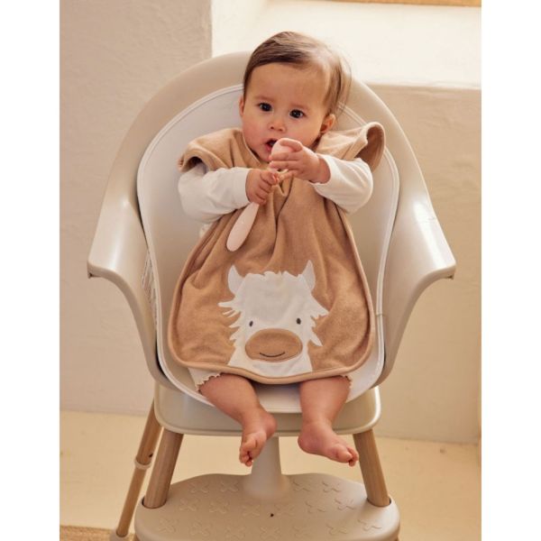 Lot 2 Bavoirs éponge Funny - Fluffy Orso & Lily