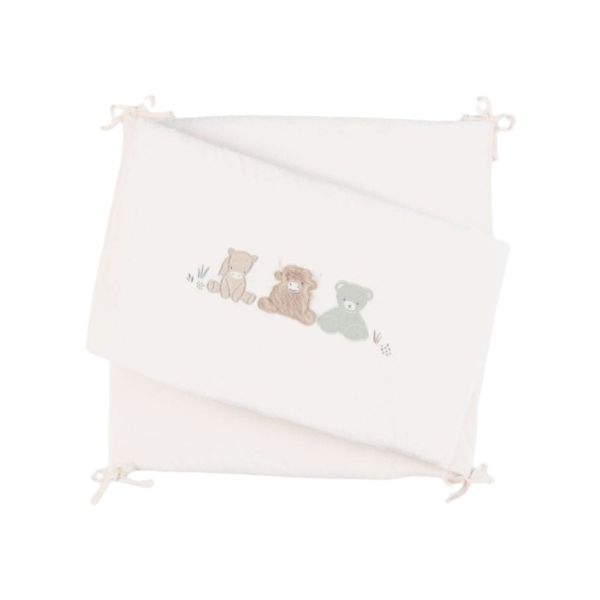 Tour de lit en Veloudoux Fluffy Orso & Lily