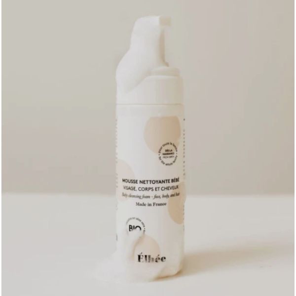 Mousse nettoyante bébé bio 3-en-1