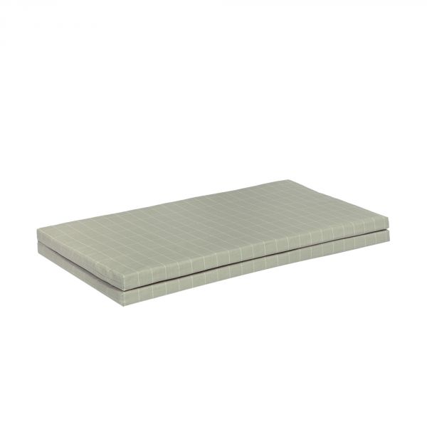 Matelas de sol pliable Playground Green Grid
