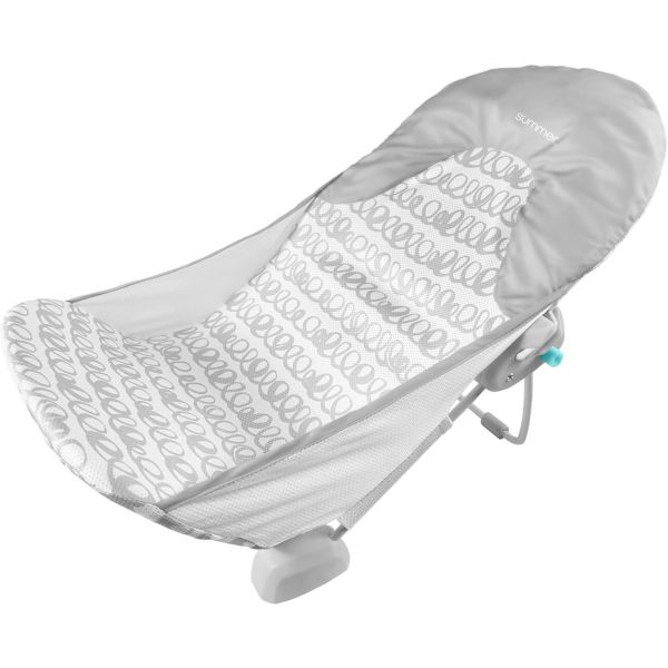 Support de bain pour bébe à 2 positions, gris