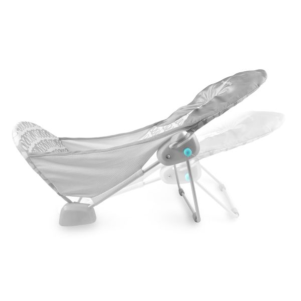 Support de bain pour bébe à 2 positions, gris