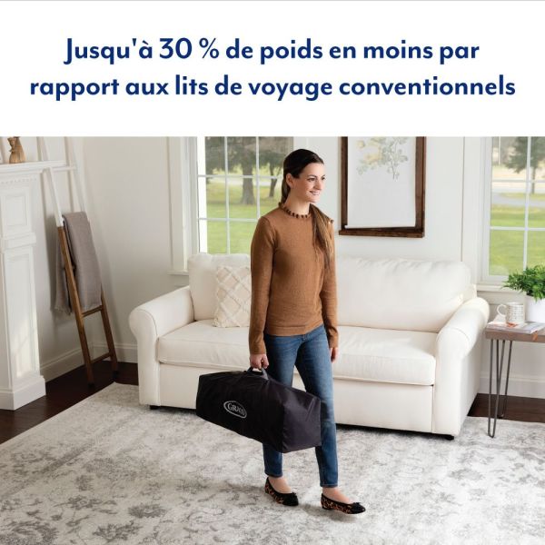 Lit de voyage parapluie Foldlite LX Midnight
