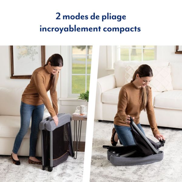 Lit de voyage parapluie Foldlite LX Midnight