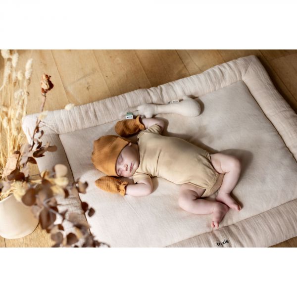 Tapis de parc bébé Bliss Beige