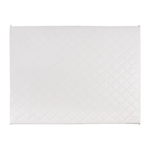 Fond de Parc PVC - Matelassé - Blanc