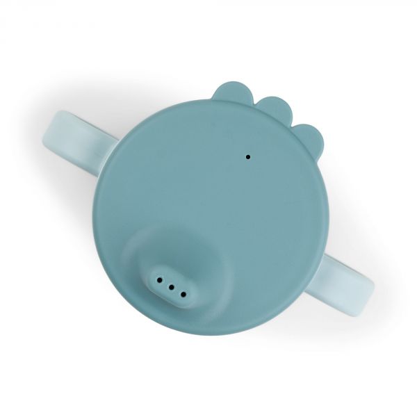 Tasse d'apprentissage Happy dots Bleu