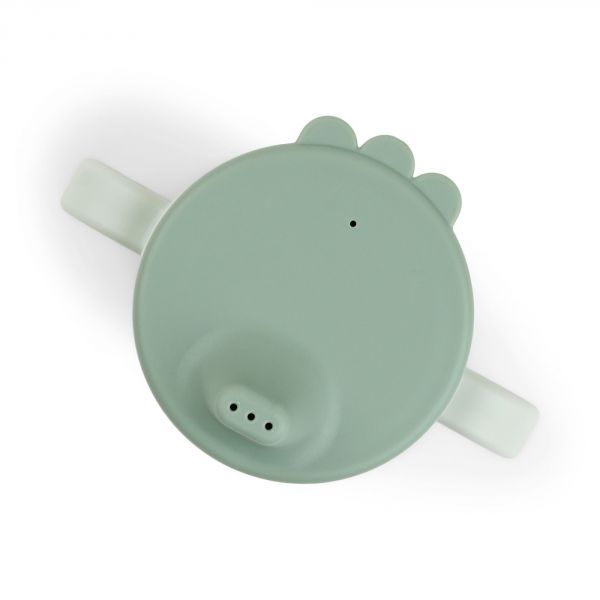 Tasse d'apprentissage Happy dots Vert