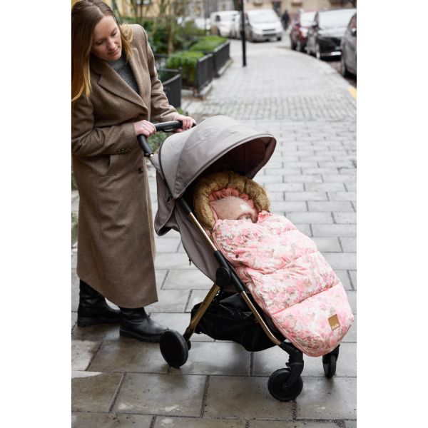 Chancelière bébé poussette imperméable River Rose