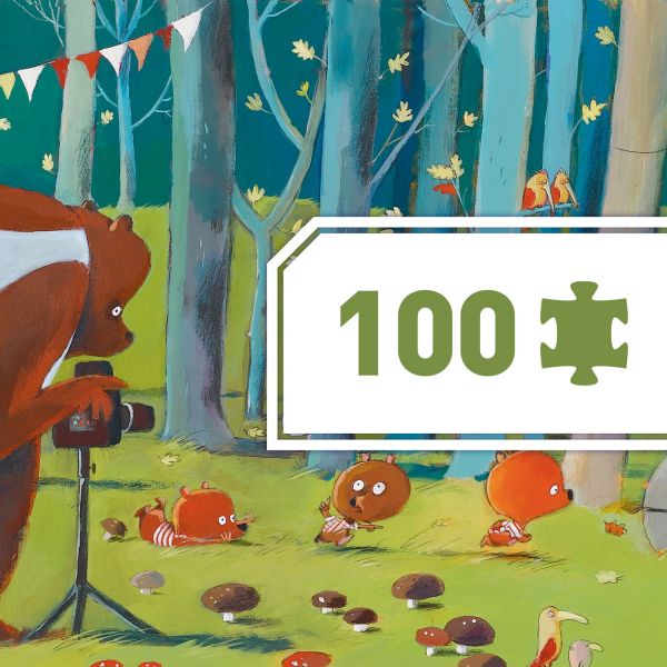 Puzzle 100 pièces Forest Friends Gallery