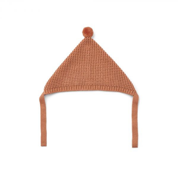 Bonnet tricoté enfant Fresia Tuscany rose 9-12 mois