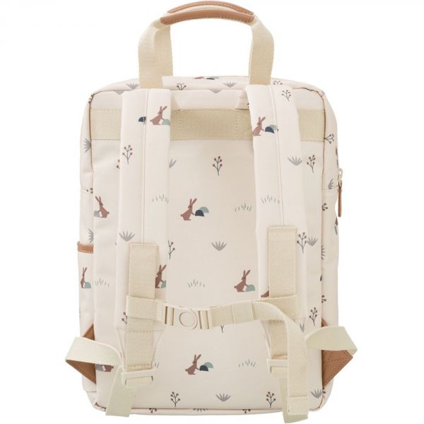 Grand sac à dos enfant Lapin Beige