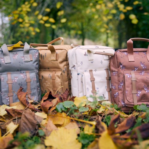 Grand sac à dos enfant Lapin Beige