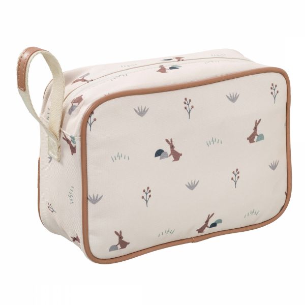 Trousse de toilette bébé Lapin Beige