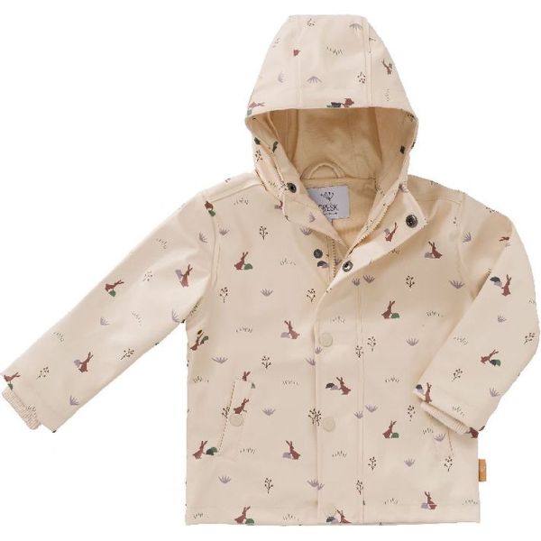 Veste imperméable lapin beige 5 ans