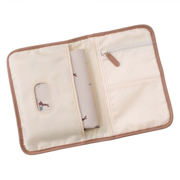 Pochette à langer Lapin Beige