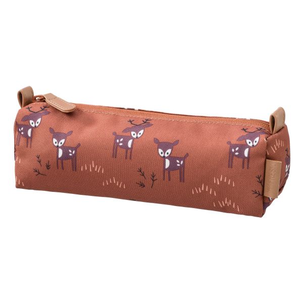 Trousse scolaire Cerf marron glacé