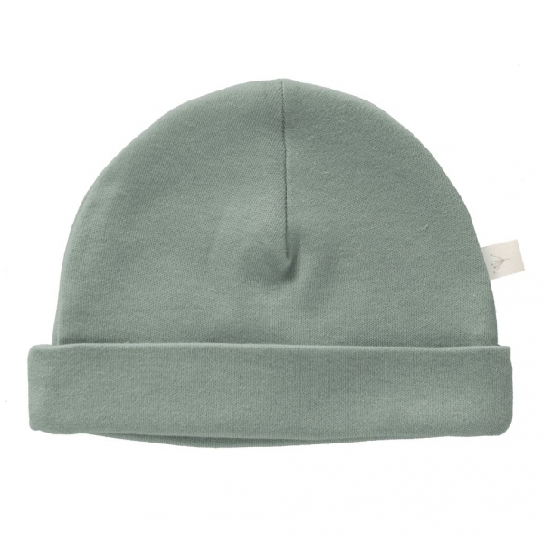 Bonnet naissance bébé Dusty green