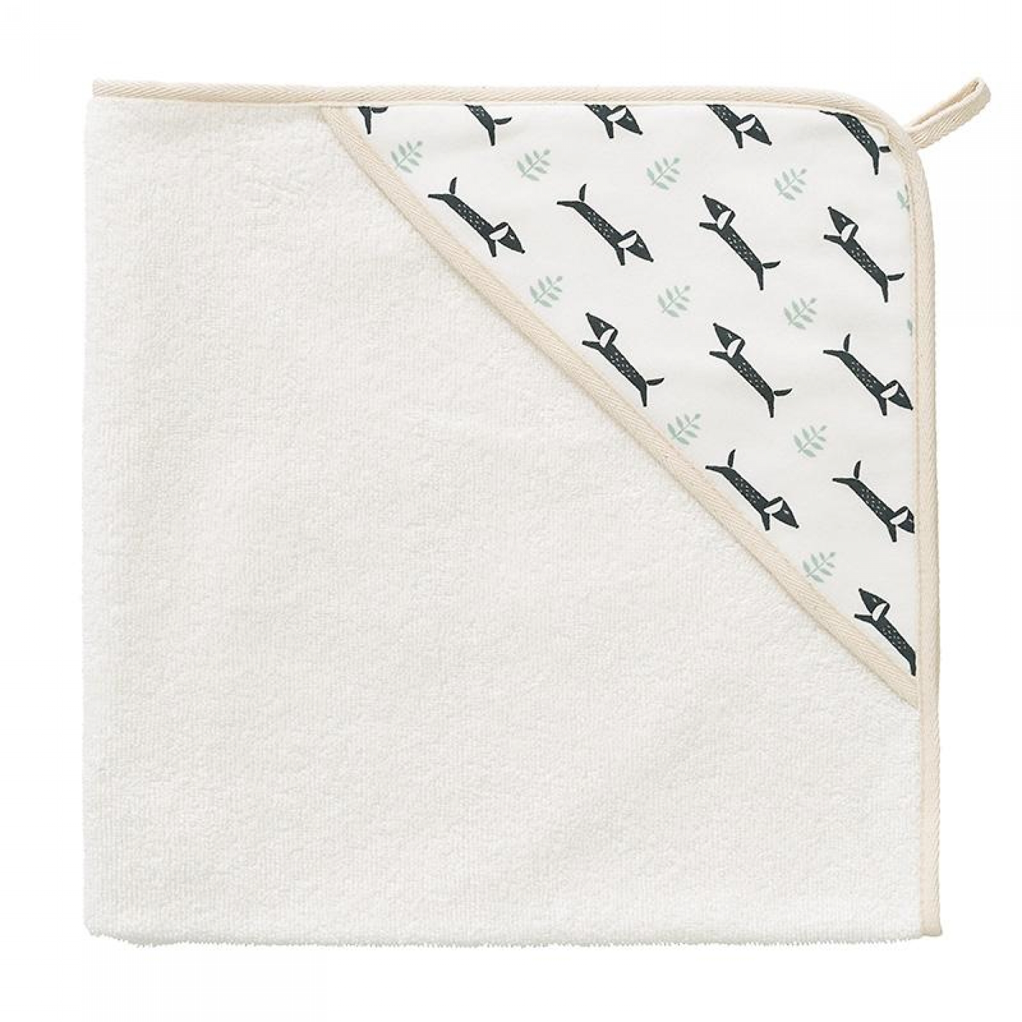 Fresk Cape De Bain Coton Bio Chien Made In Bebe