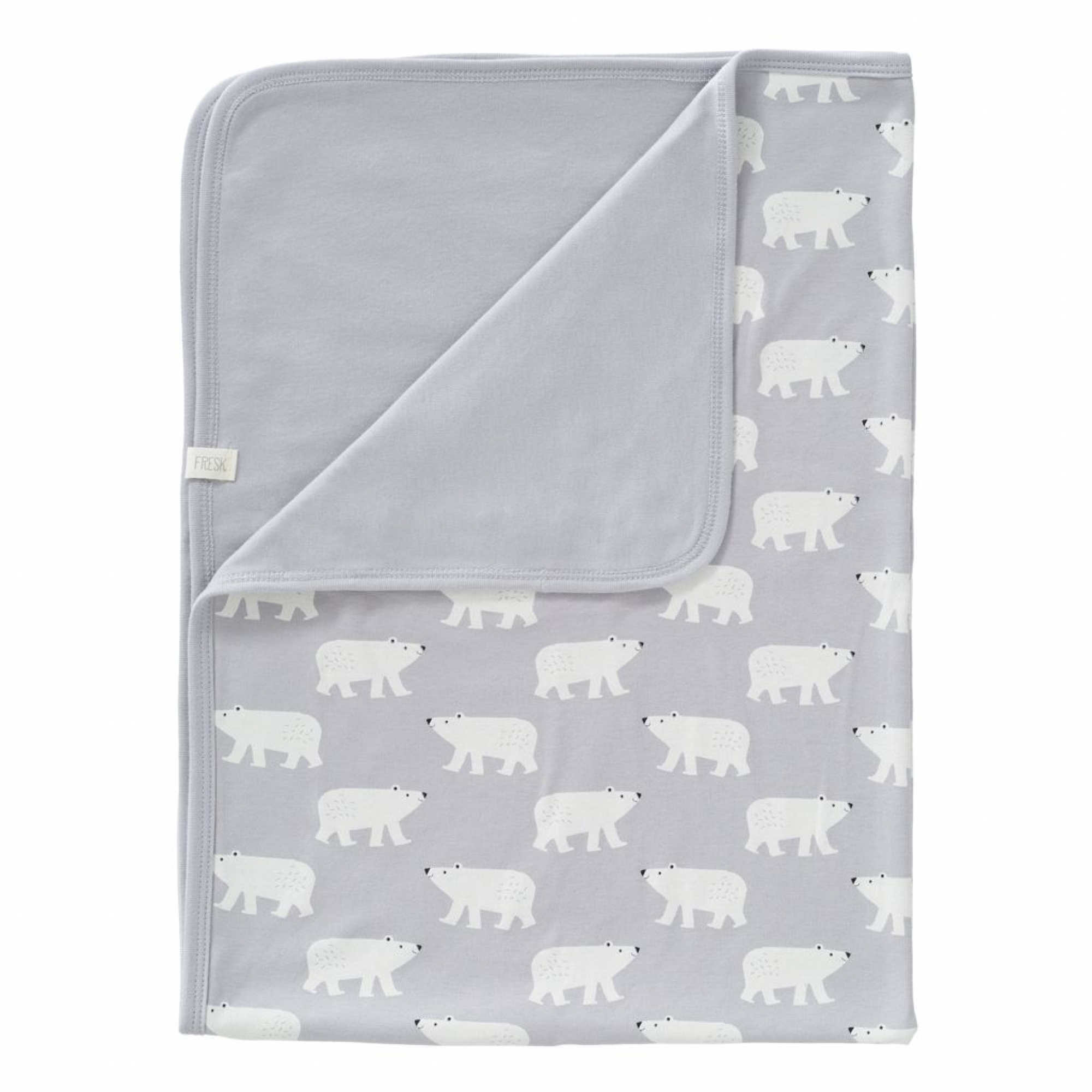Fresk Couverture Coton Bio Bebe 80 X 100 Cm Ours Polaire Made In Bebe Fresk Couverture Coton Bio Bebe 80 X 100 Cm Ours Polaire Made In Bebe