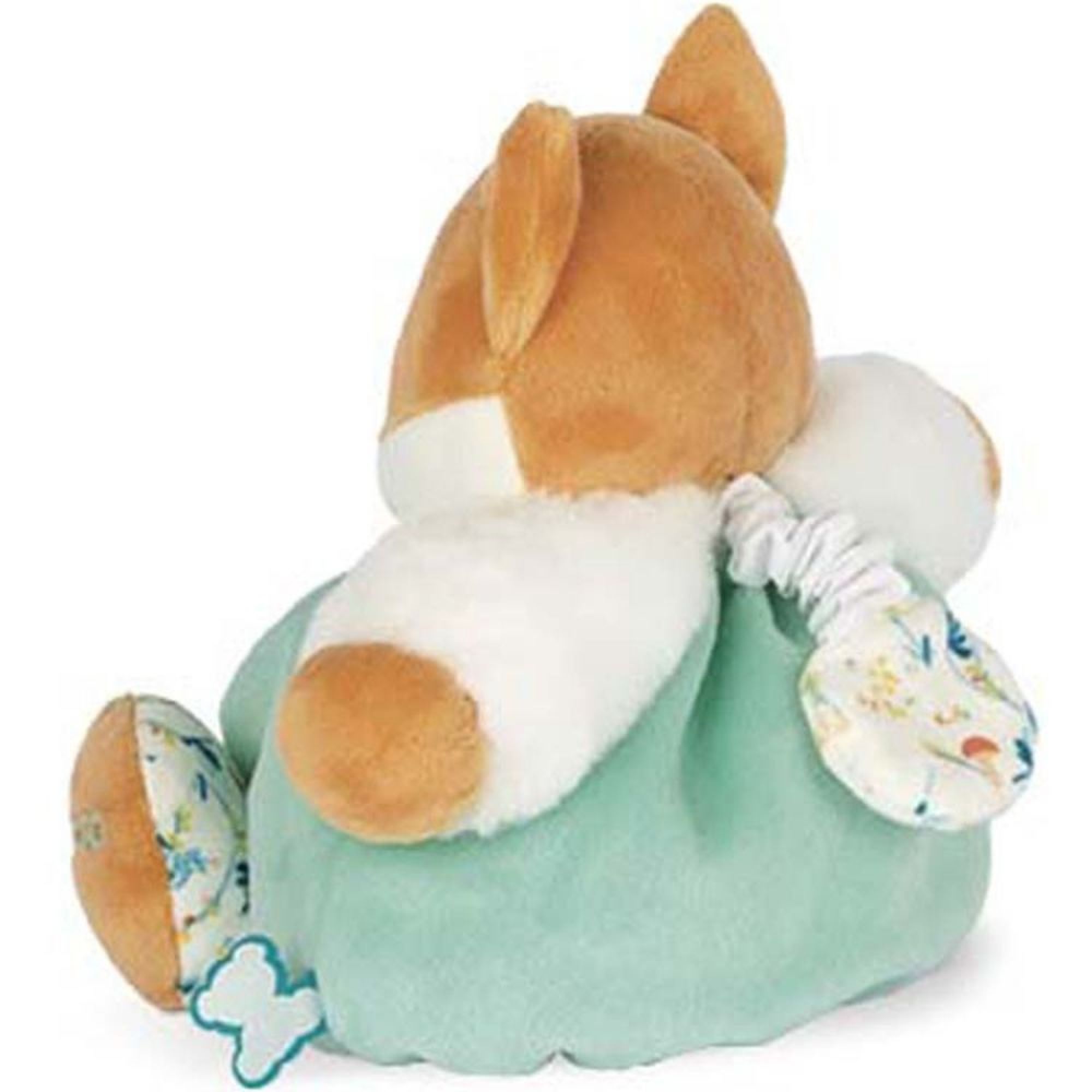Lapin en peluche Patapouf crème bébé 17 cm - Peluche lapin