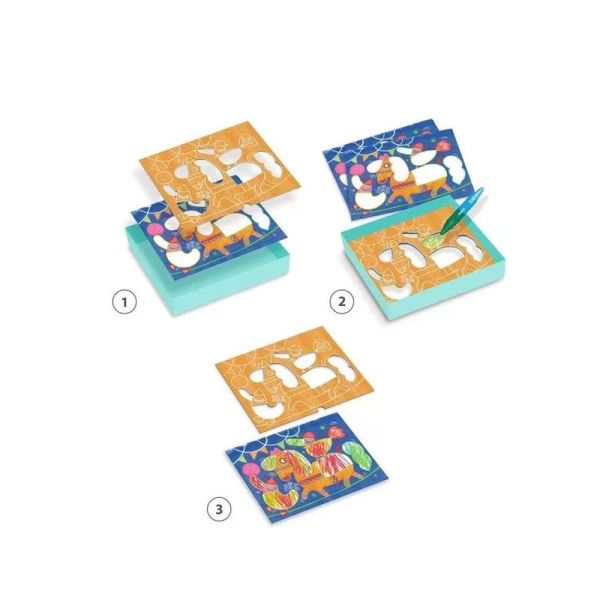 Coffret de coloriage pour enfant Funambule et balles