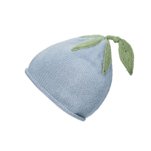 Bonnet bébé d'hiver en maille 1-2 ans Blueberry Bliss