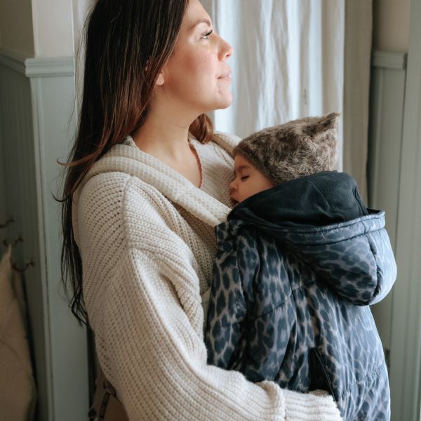 Bonnet enfant d'hiver tricoté 3 ans+ Le Leopard